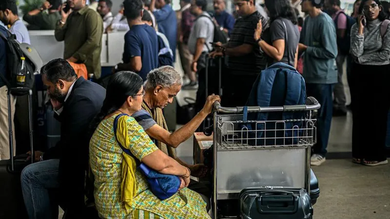 Como a maior companhia aérea da Índia perdeu o controle e lançou o transporte aéreo no caos