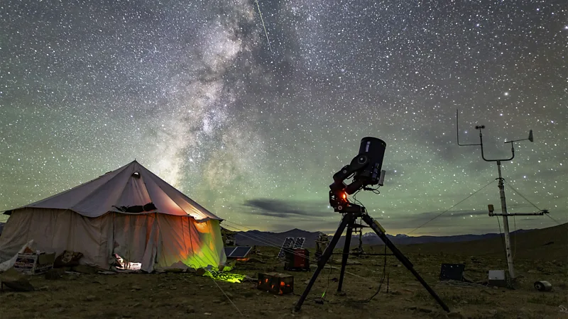 A vila do Himalaia onde você pode ver o cosmos
