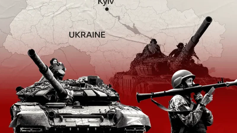 Ucrânia nos mapas: Acompanhando a guerra com a Rússia
