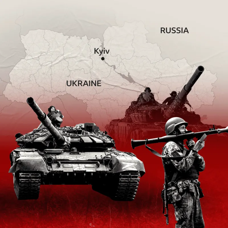 Ucrânia nos mapas: Acompanhando a guerra com a Rússia